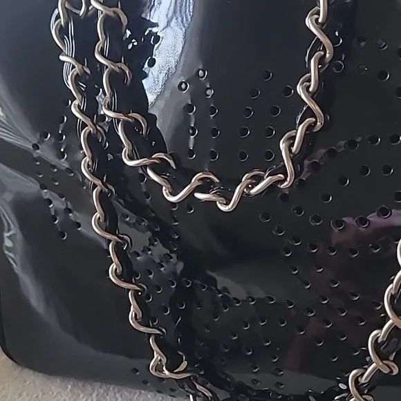 Chanel Patent Tote - Picture 2 of 10